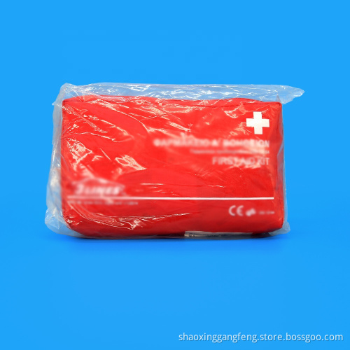 Kilang Direct Custom Home Digunakan Mengembara Penjagaan Luar Warna Merah Perubatan Fist Bag Kit Bag